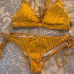 Pink set swimsuit